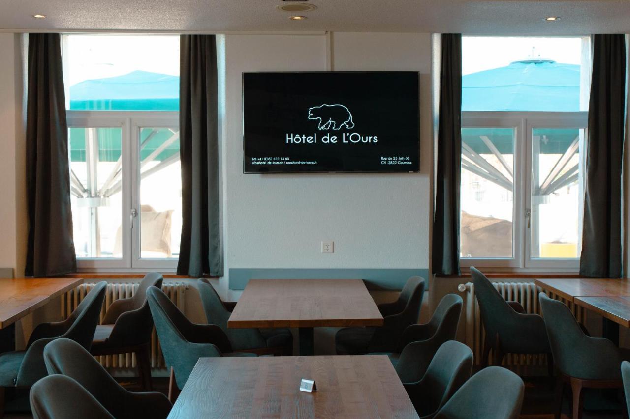 Hotel De L'Ours Courroux Kültér fotó
